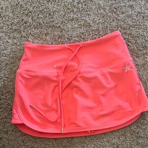 Women's Coral Athletic Shorts